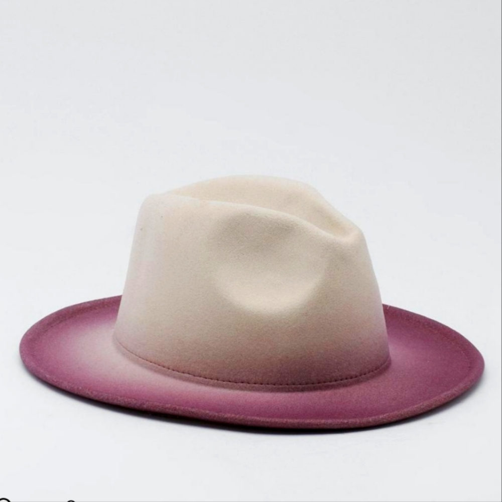 Ombre Felt Cowboy Hat